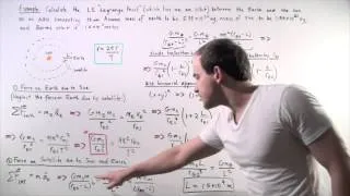 Lagrange Point (L1) Calculation