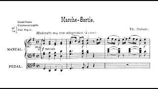 Théodore Dubois: Marche-Sortie