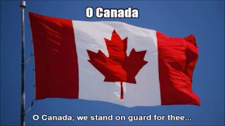 National Anthems of Canada, Australia and New Zealand (Nightcore Style With Lyrics)