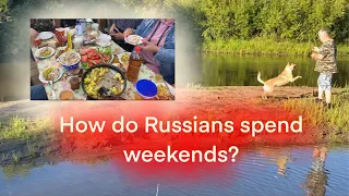 TYPICAL RUSSIAN WEEKEND | Does my father love America? Vodka again?