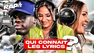 QUI CONNAIT LES LYRICS ? (avec Lynda, Vitaa & Franglish) #PlanèteRap