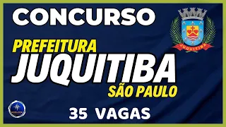 🚨 PREFEITURA DE JUQUITIBA SP, novo concurso público com inscrição aberta.