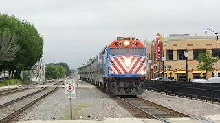 [HD] Epic Metra Rush At Arlington Heights! - 6-12-15