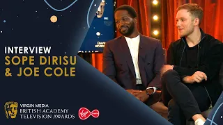 Ṣọpẹ Dìrísù & Joe Cole Stars of Gangs of London Interview | BAFTA TV Awards 2020