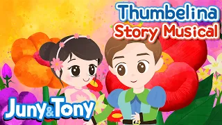 Thumbelina | Story Musical | Andersen's Fairy Tales | Bedtime Stories | JunyTony