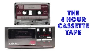 Cassette BGM Systems - how to squeeze 4 hrs of music onto one tape - AEI Propac