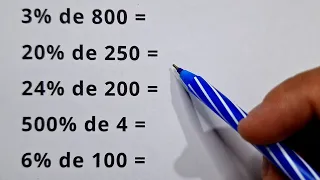 NÃO ERRE MAIS PORCENTAGEM‼️ - Prof.Marcelo