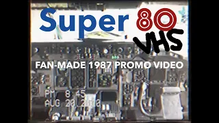 American MD-80 Fan-made Promo Video 1987 [VHS Style]