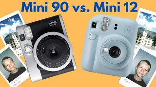 Instax Mini 90 vs. Mini 12 - Picture Quality Test