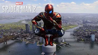 Spider-Man 2 Iron Spider Combat & Free Roam Gameplay #2 - PS5 - No Commentary