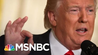 President Trump Repeatedly Talks About Himself At Marathon News Conference | The 11th Hour | MSNBC