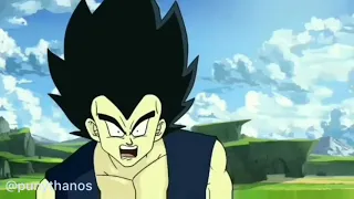 Goku and Vegeta vs thanos