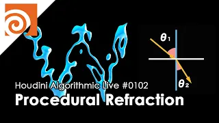 Houdini Algorithmic Live #102 - Procedural Refraction