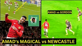 United Fans PRAISED AMAD DIALLO as BRILLIANT performance help United win vs Newcastle| Man utd news