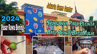 Pasar Rawa Bening Surganya Pecinta Batu Akik dan Batu Mulia - Jakarta Gems Center Jatinegara #viral