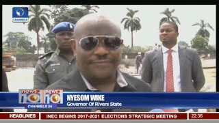Rivers Development: Gov. Wike Visits Projects Sites, State Nursing School