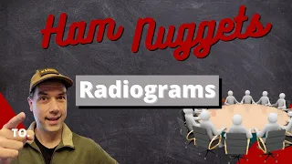 How hams can help in emergency/disaster situations with Radiograms - Ham Nuggets Live