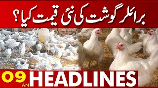 Broiler Chicken Price | 09 Am News Headlines | 28 April 2023 | Lahore News HD