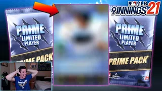 WE PULLED THE BEST DIAMOND PRIME PLAYER IN THE GAME! MLB 9 Innings 21 Pack Opening