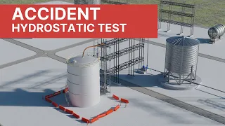Process Accident - Industrial Accident during Hydrostatic Test (4K)