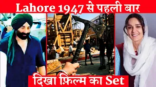 Lahore 1947 Shooting Set Sunny Deol and Abhimanyu Singh Shoot Fight Scene