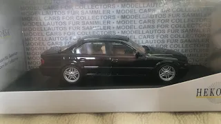 Обзор модели 1:43 BMW 750i E38 (PremiumX) СМОЛА