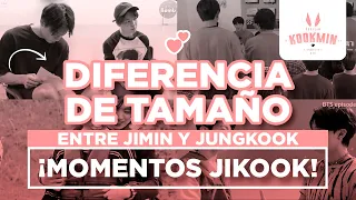 JIKOOK - DIFERENCIA DE TAMAÑO | Size Difference (Cecilia Kookmin)