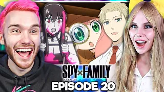 ANYA'S WORK ADVENTURE WITH LOID!! | Spy x Family E20 Reaction