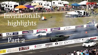 Street outlaws NPK5 Virginia Motorsport Park Invitationals Highlights Part 2