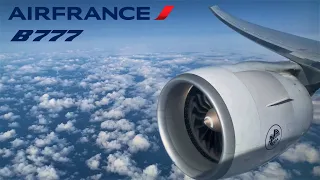 🇫🇷 Paris CDG - Montreal YUL 🇨🇦 Air France Boeing 777 [FULL FLIGHT REPORT] GR90 Engine Roar !