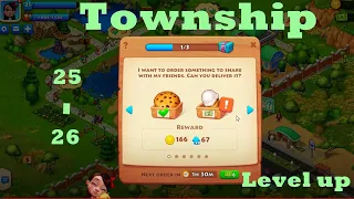 Township Level up 25 - 26 walkthrough | gameplay | ios | android | pc game | zoo