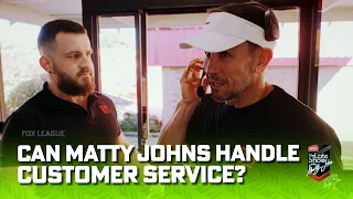 Fletch and Hindy send Matty Johns to finally work a real job! | Matty Johns | Fox League