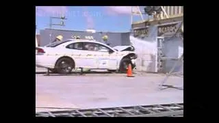 2001 Dodge Stratus Coupe | Frontal Crash Test by NHTSA | CrashNet1