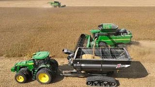 Dialing In Both Combines On Day 1 Of Harvest 2023