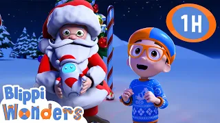 Blippi Meets SANTA! 🌟🎅 | Blippi Wonders | Preschool Learning | Moonbug Tiny TV