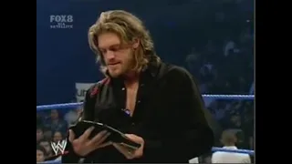 Edge vacates the World Title because of Kane - Part 2