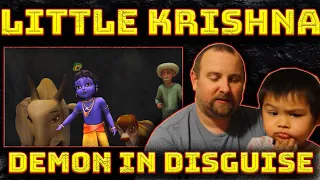 Little Krishna - Episode 6 Demon In Disguise REACTION!