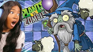 MY PLANTS ARE SHEEP NOW... WHAT IS THIS ZOMBIE??!! | Plants Vs Zombies 2 [31]