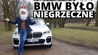 "BMW było niegrzeczne" - nowe X5 oczami Świętego Mikołaja