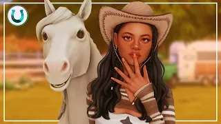 starting a horse girl let's play! - the sims 4 horse ranch - ep 1