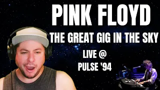 FIRST TIME HEARING Pink Floyd- "The Great Gig In The Sky" Live @ Pulse '94 (Reaction)