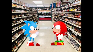 Sonic And Knuckles Gets Spaghetti Sauce.