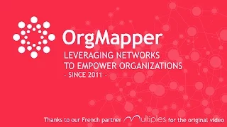 OrgMapper - Leveraging Networks to Empower Organizations