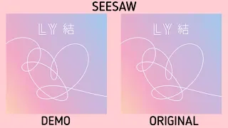 BTS DEMO SONG vs ORIGINAL VERSION [Seesaw]