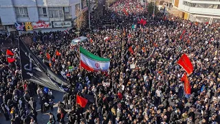 Beisetzung Soleimanis: Mehrere Tote nach Massenpanik