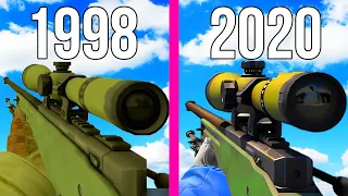 CS:GO - GoldSrc vs. Reanimated - All Weapons Comparison