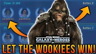 THE WOOKIEES ARE FINALLY WINNING! - 3v3 Grand Arena Returns - Possible Rage Guaranteed