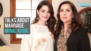 #Qabulhai #minalkhan Talks About Her Life and Marriage | Rewind With Samina Peerzada