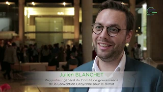 Julien BLANCHET revient sur la Session#2 - Convention citoyenne pour le climat