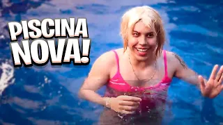 A PISCINA NOVA DA MÃE